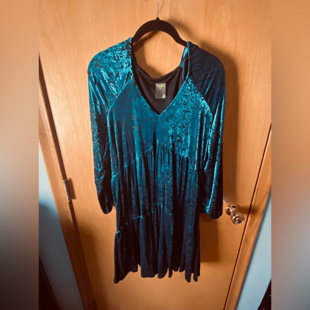 Burnt Velvet Cocktail Dress